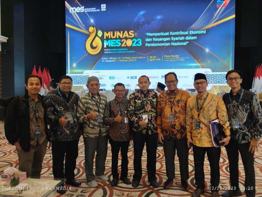 Hadiri Munas VI MES, Wapres Meminta Pengembangan Ekonomi Syariah Hingga Akar Rumput