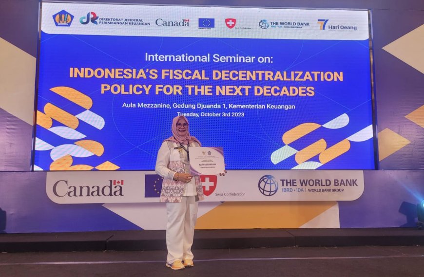 Berhasil Atasi Inflasi, Pemda Sumbawa Terima  Rp 11,4 Milyar Insentif Fiskal Kinerja Tahun Berjalan Tahun Anggaran 2023