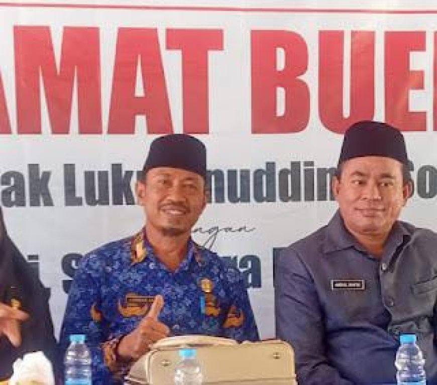 Ketua DPRD Sumbawa Hadiri Acara Pisah Sambut Camat Buer Ajak Maksimalkan Pelayanan