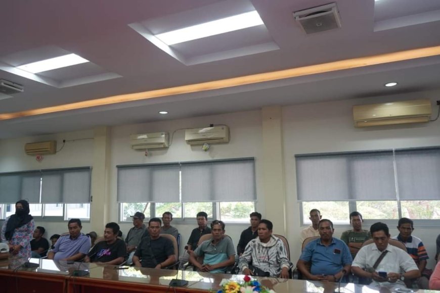 Komisi III DPRD Gelar Hearing Peningkatan Jalan Olat Rawa -Tanjung Bele.