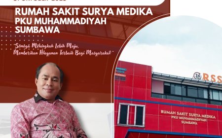 Ketua DPRD Kabupaten Sumbawa mengucapkan Selamat  Ulang Tahun Ke 7 Kepada Rumah  Sakit  Surya Medika PKU Muhammadiyah Sumbawa