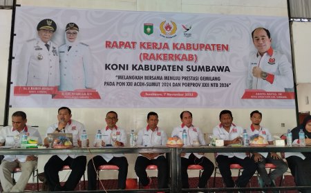 Ini Rekomendasi Penting Rakerkab KONI Sumbawa 2023