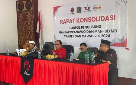 Empat Partai Pengusung  Siap Menangkan Ganjar Mahfud  Pada Pilpres 2024