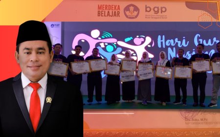Ketua DPRD Berikan Apresiasi kepada Pemda Sumbawa dan Guru Peraih Anugerah Istimewa Apresiasi GTK