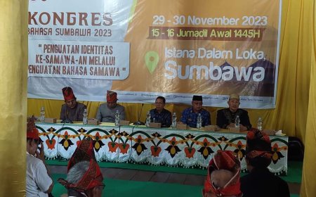 Kongres Bahasa Sumbawa 2023 Digelar Usung Penguatan Identitas Ke Samawaan Melalui Penguatan Bahasa Samawa