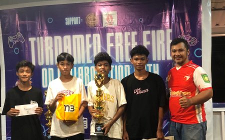 Esports Indonesia (ESI) Sumbawa bersama dengan IM3 Sukses Menggelar Turnament Free Fire Seasons 1