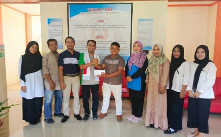 Fakultas Kesehatan Universitas Samawa Serahkan Donasi Peduli Palestina