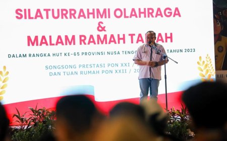 PJ Gubernur NTB Optimis Menuju PON XXI 2024