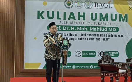Meski Tak Jadi Dihadiri Mahfud, Kuliah Umum di Uniqhba Tetap Berjalan Khidmat