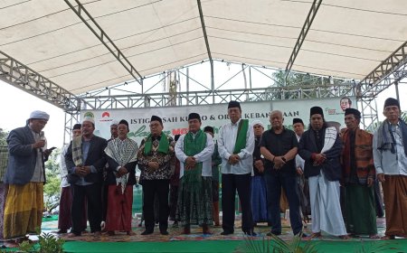 Ratusan Anggota Barisan Tuan Guru Muda [ Baruda ] Nusantara  Deklarasikan Dukung Ganjar-Mahfud