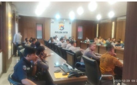 PJ Gubernur Diwakili Asisten 1, Hadiri Rapat Finalisasi Persiapan Pemantauan Tahun Baru 2024