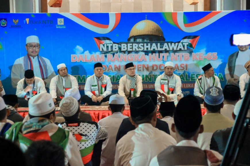 Khidmat NTB Bersholawat, Open Donasi Palestina Diperpanjang Hingga 17 Desember 2023