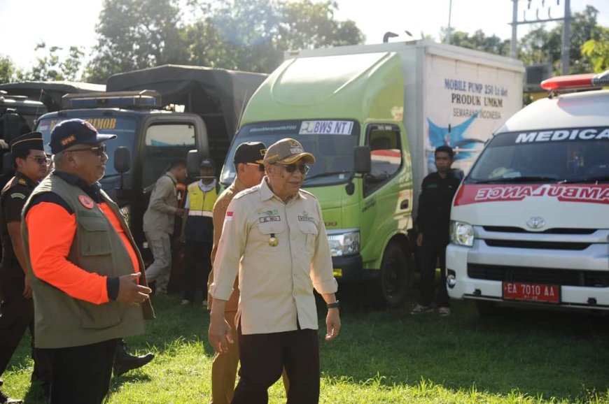 Pimpin Apel Siaga Bencana H.Mo  Tekankan Kerjasama  Dalam Menghadapi  Bencana
