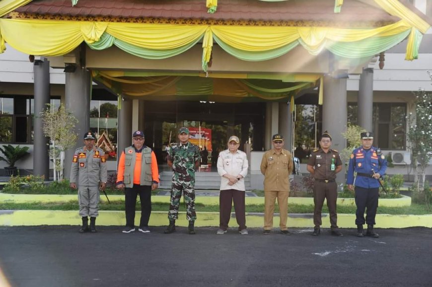 Pimpin Apel Siaga Bencana H.Mo  Tekankan Kerjasama  Dalam Menghadapi  Bencana