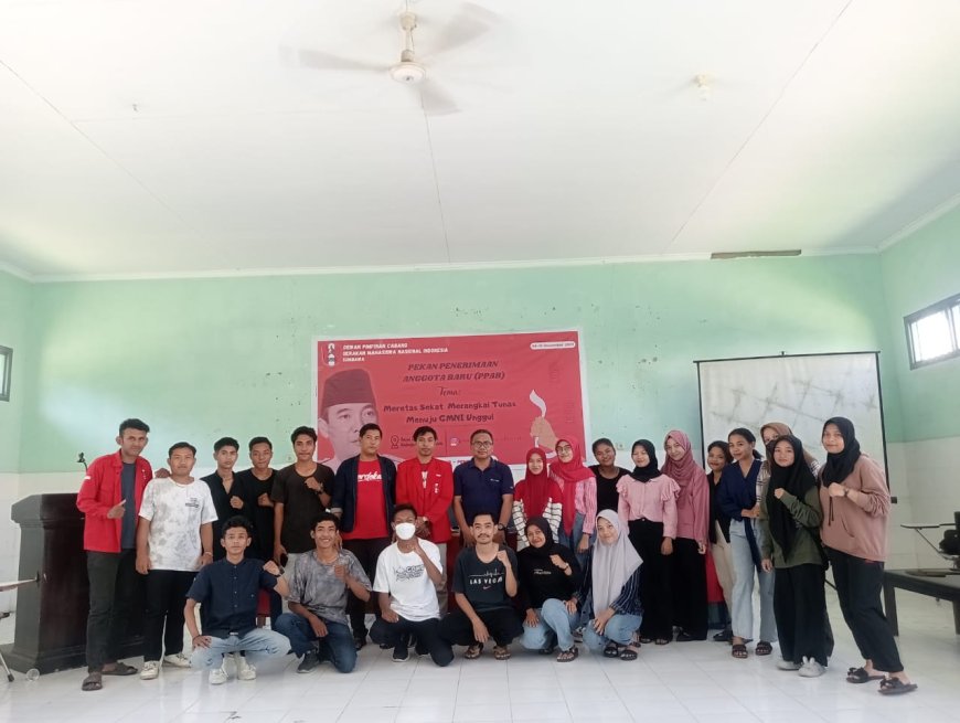 Usung Tema Menuju GMNI Unggul, GMNI Sumbawa Sukses Gelar PPAB Pertama