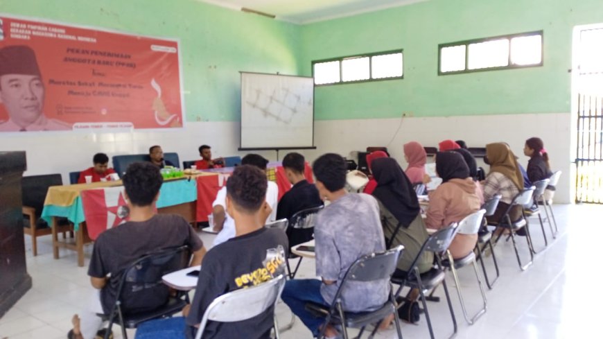 Usung Tema Menuju GMNI Unggul, GMNI Sumbawa Sukses Gelar PPAB Pertama