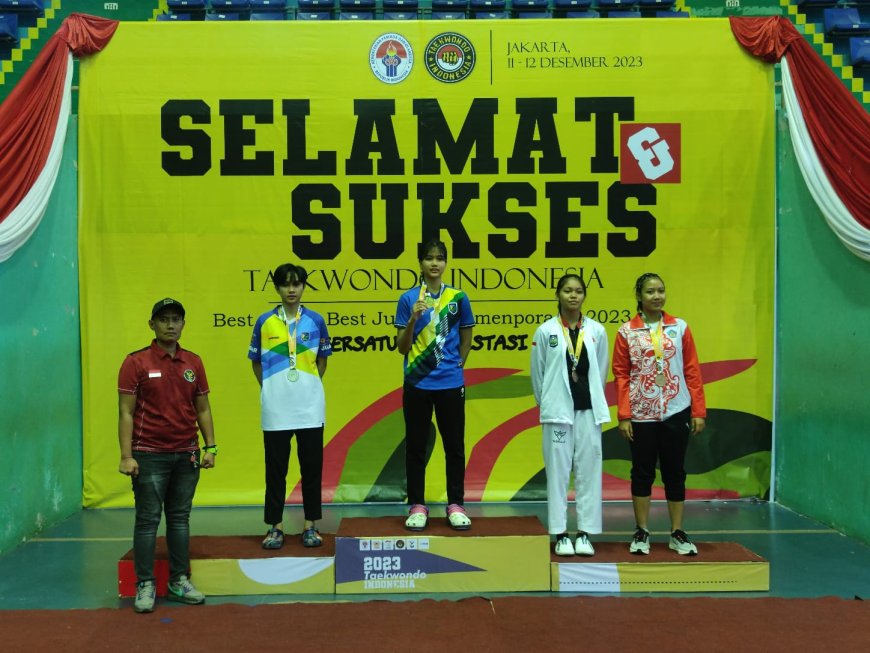 Membanggakan ! Atlet Taekwondo Sumbawa Toreh Prestasi di Kejurnas Taekwondo Junior Best Of The Best Tahun 2023