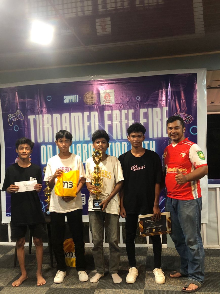 Esports Indonesia (ESI) Sumbawa bersama dengan IM3 Sukses Menggelar Turnament Free Fire Seasons 1