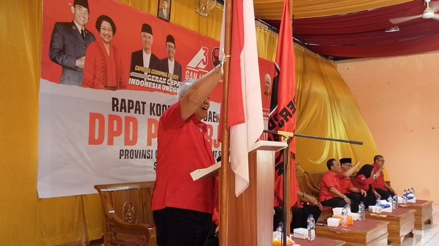 DPD PDI Perjuangan NTB Gelar Rakorda Konsolidasi Menangkan Pemilu 2024