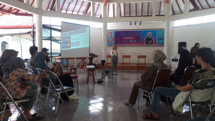 Relawan Gen Sat Set Ganjar-Mahfud Mataram Latih Digitalisasi Bisnis, Dorong Generasi Z  dan Millenial Jadi Pengusaha Muda