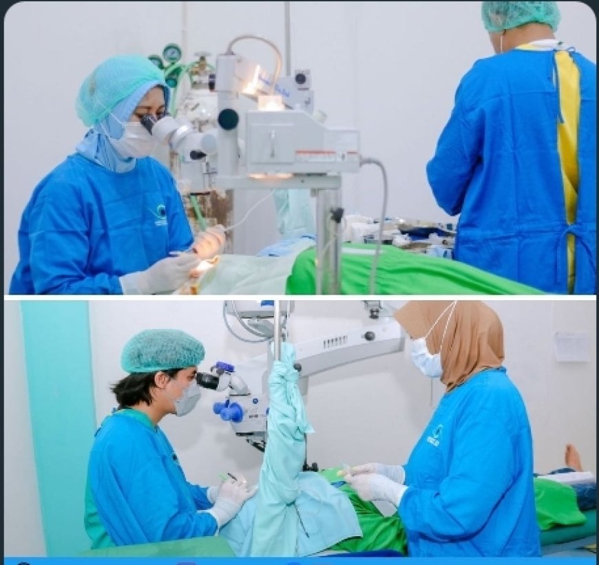 HUT Provinsi NTB ke 65 di Pulau Sumbawa, Pemprov NTB Melalui RS Mata Adakan Baksos Operasi Katarak