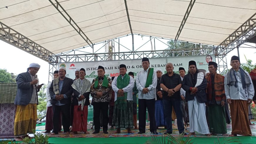 Ratusan Anggota Barisan Tuan Guru Muda [ Baruda ] Nusantara  Deklarasikan Dukung Ganjar-Mahfud