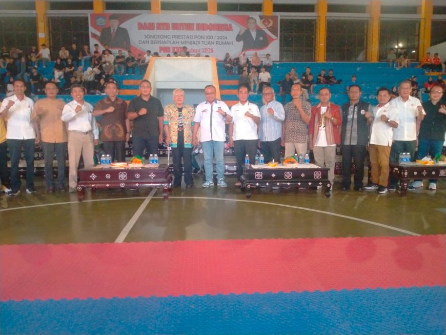 Malam Keakraban PJ Gubernur NTB Bersama Atlet PON 2024 Berlangsung Sukses