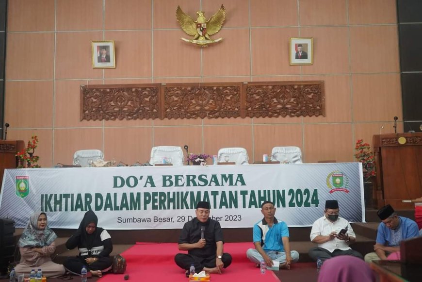 Pupuk Semangat Baru, Sekretariat DPRD Gelar Do'a Bersama