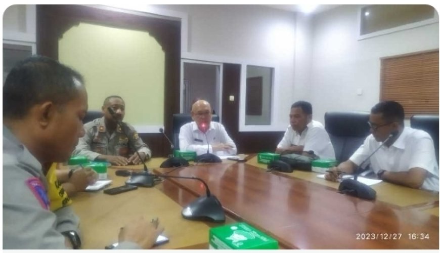 Pemprov NTB Gelar Rapat Persiapan Pemantauan Malam Tahun Baru