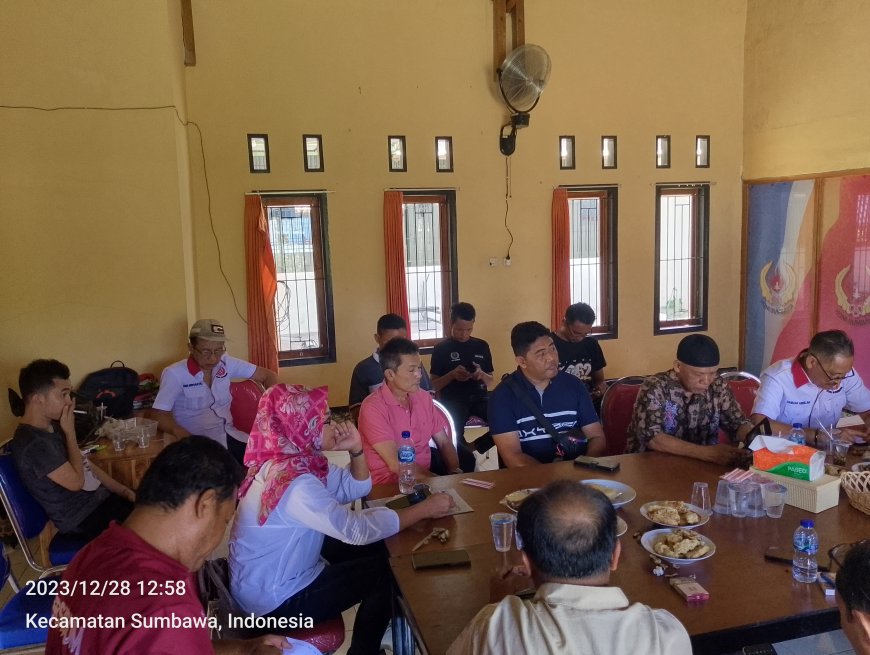Evaluasi Akhir Tahun KONI kabupaten Sumbawa, Menggesa persiapan Agenda 2024