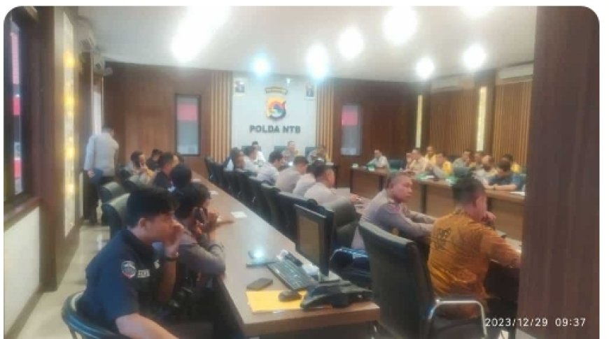 PJ Gubernur Diwakili Asisten 1, Hadiri Rapat Finalisasi Persiapan Pemantauan Tahun Baru 2024
