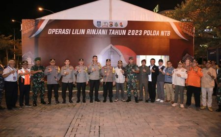 Malam Tahun Baru Aman dan Damai Wujud Sinergi dan Kekompakan Forkopimda NTB