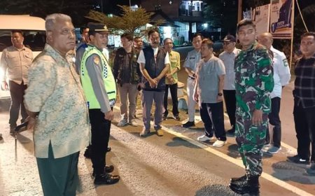 Sekda Sumbawa Pimpin Pemantauan Malam Pergantian Tahun Baru 2024
