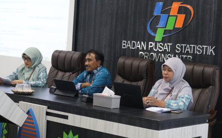 Meningkat Sangat Baik, Pertumbuhan Perhotelan, Transportasi hingga Nilai Tukar Petani di NTB