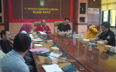 PJ Sekda Memimpin Rakor Persiapan HUT Ke- 65 Kabupaten Sumbawa Tahun 2024