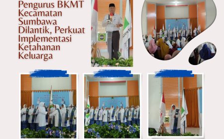 Pengurus BKMT Kecamatan Sumbawa Dilantik, Perkuat Implementasi Ketahanan Keluarga