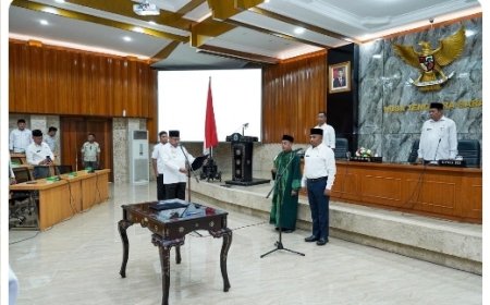 Ibnu Salim S. H., M. Si, CGCAE, Resmi Dilantik sebagai PJ Sekda NTB Gantikan Drs. H. Fathurrahman
