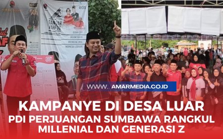 Kampanye Di Desa Luar PDI Perjuangan Sumbawa Rangkul Millenial dan Generasi Z