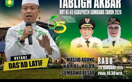 Semarakkan Peringatan HUT ke 65 Kabupaten Sumbawa Gelar Kegiatan Menarik