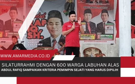 Silaturrahmi dengan 600 Warga Labuhan Alas, Abdul Rafiq Sampaikan Kriteria Pemimpin Sejati yang Harus Dipilih