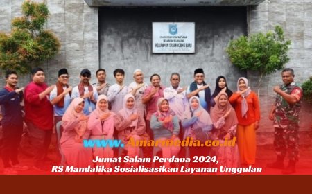 Jumat Salam Perdana 2024, RS Mandalika Sosialisasikan Layanan Unggulan