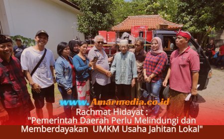 Rachmat Hidayat :" Pemerintah Daerah Perlu Melindungi dan Memberdayakan  UMKM Usaha Jahitan Lokal"