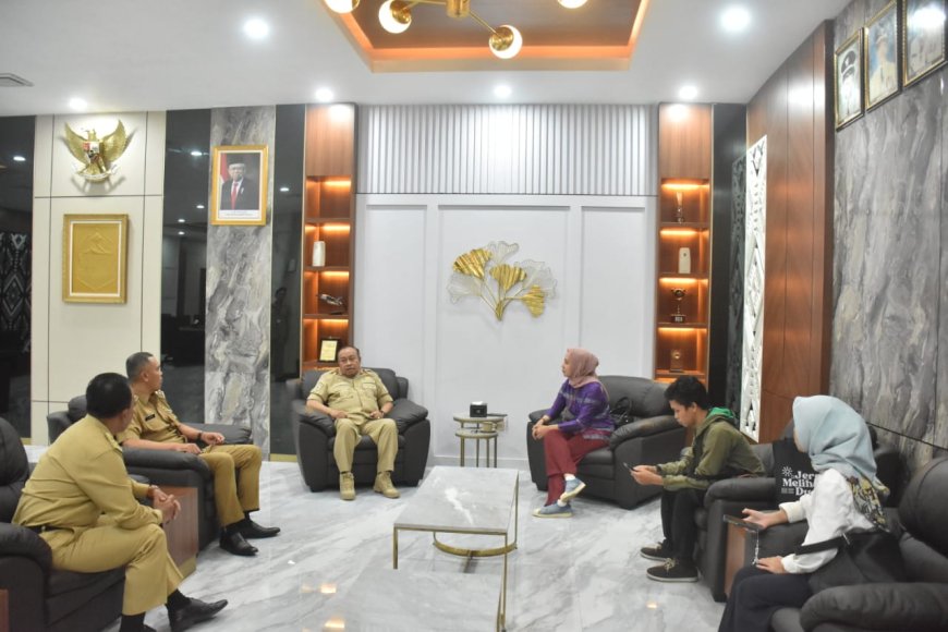 PJ Gubernur NTB Miq Gita, Terima Audiensi Kompas, Siap Jadwalkan Podcast NTB Maju Melaju