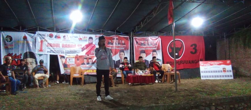 Kampanye di Desa Dalam, PDI Perjuangan Rangkul UMKM Maju dan Berkembang
