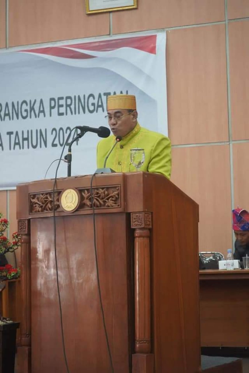 DPRD Gelar Sidang Paripurna Dalam Rangka HUT Kabupaten Sumbawa Ke 65