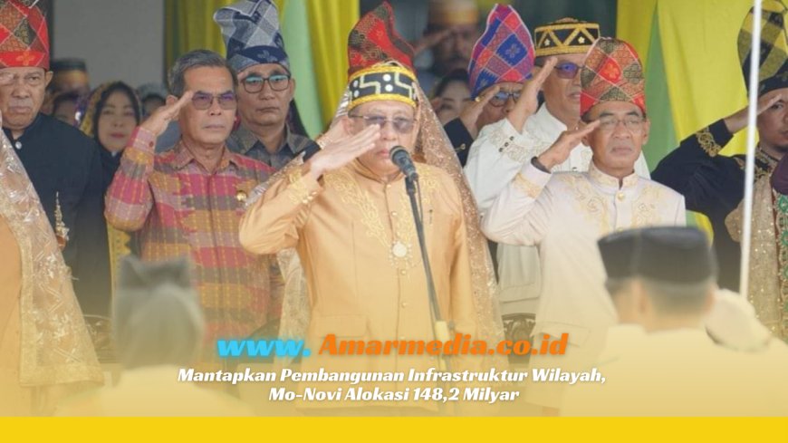 Mantapkan Pembangunan Infrastruktur Wilayah, Mo-Novi Alokasi 148,2 Milyar