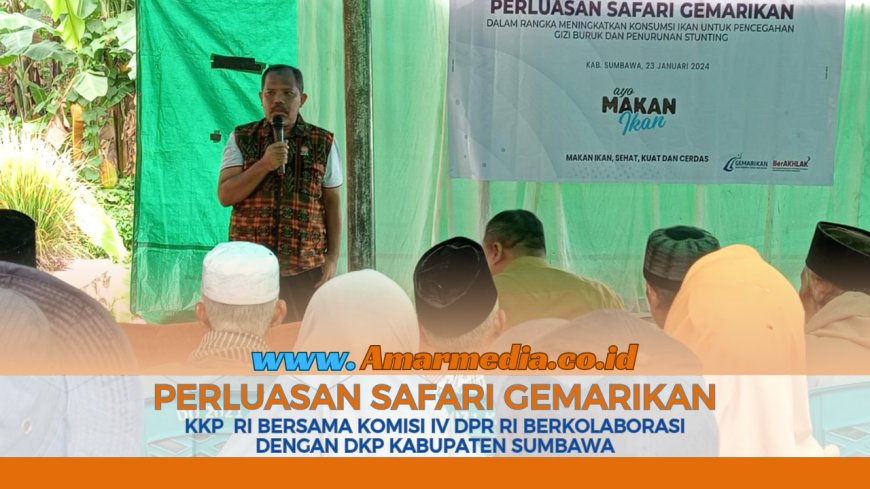 Perluasan Safari Gemarikan.  KKP  RI bersama Komisi IV DPR RI Berkolaborasi dengan DKP Kabupaten Sumbawa