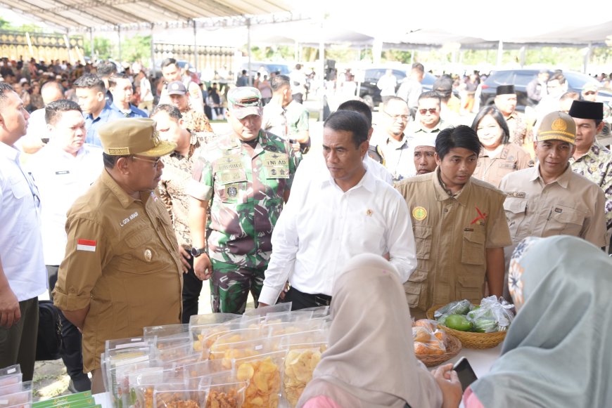 Kunker Mentan di NTB, PJ Gubernur: Semangat Tingkatkan Produksi Pangan, Jadikan NTB sebagai Lumbung Beras Nasional