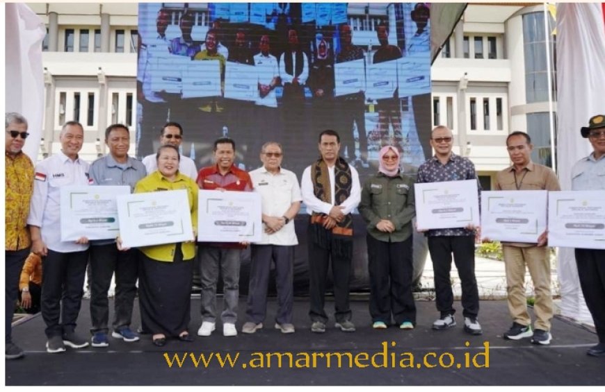 Berkah Kedatangan Mentan, Gelontorkan Ratusan Milyar untuk Petani Peternak se Pulau Sumbawa