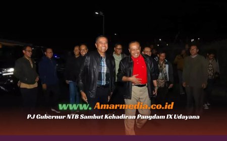 PJ Gubernur NTB Sambut Kehadiran Pangdam IX Udayana